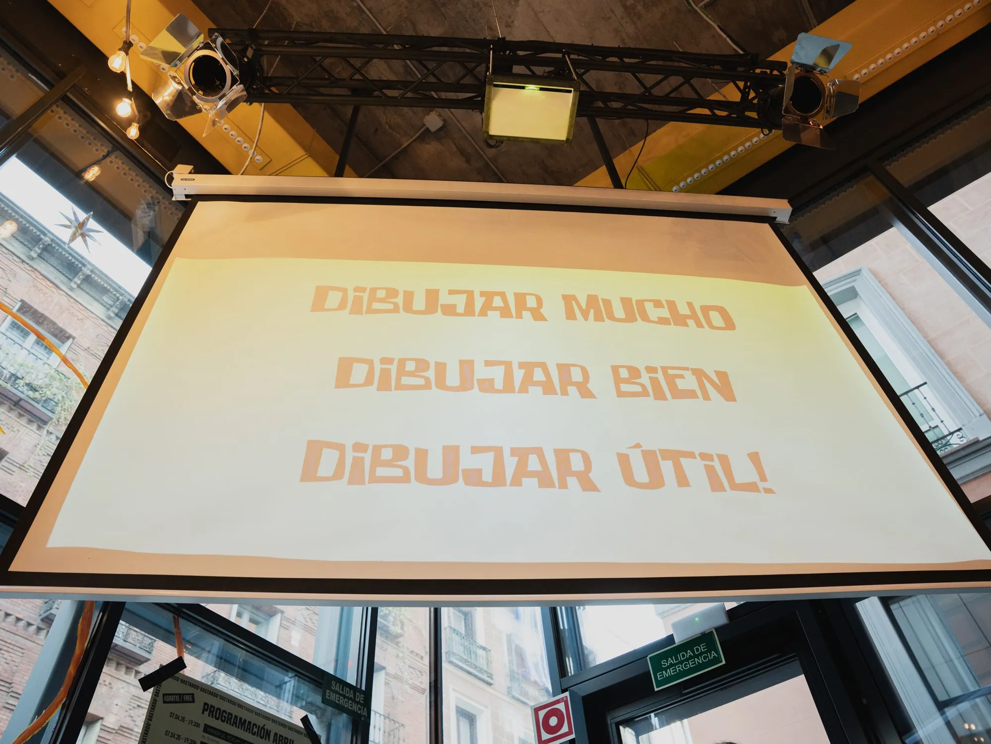 Proyección en BeerMates: dibujar mucho, dibujar bien, dibujar útil
